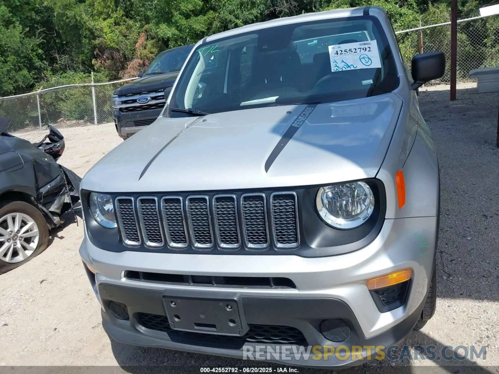 12 Photograph of a damaged car ZACNJDAB9MPN15442 JEEP RENEGADE 2021