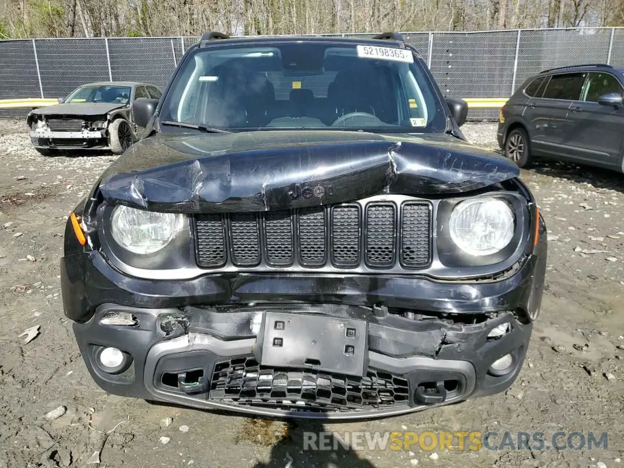 5 Photograph of a damaged car ZACNJDABXMPM26690 JEEP RENEGADE 2021