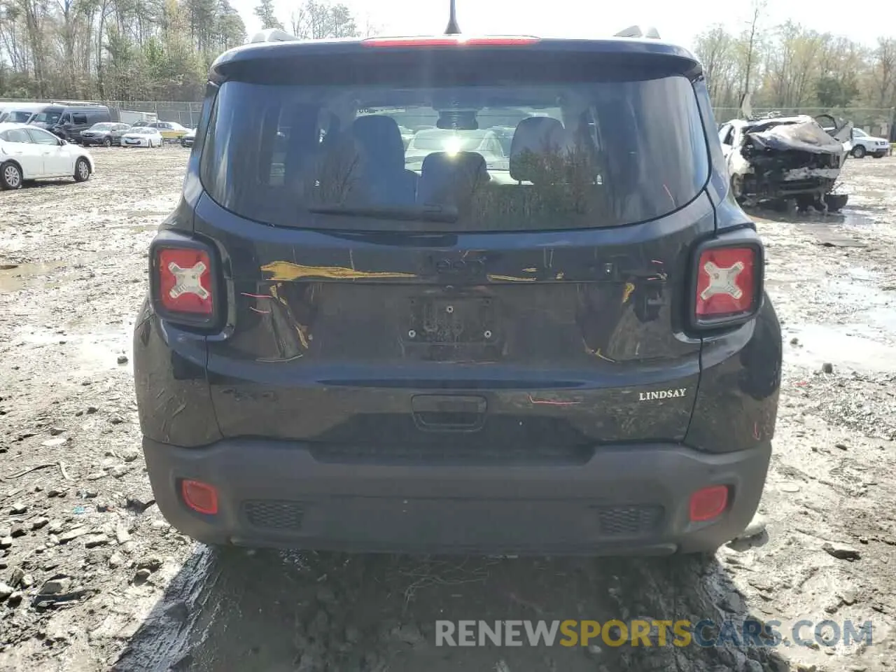 6 Photograph of a damaged car ZACNJDABXMPM26690 JEEP RENEGADE 2021
