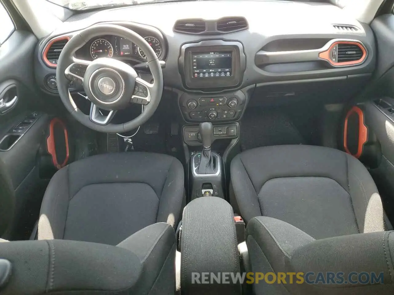 8 Photograph of a damaged car ZACNJDABXMPM26690 JEEP RENEGADE 2021