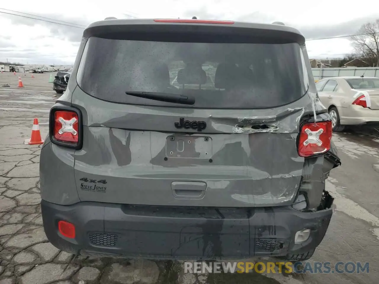 6 Фотография поврежденного автомобиля ZACNJDABXMPM30495 JEEP RENEGADE 2021
