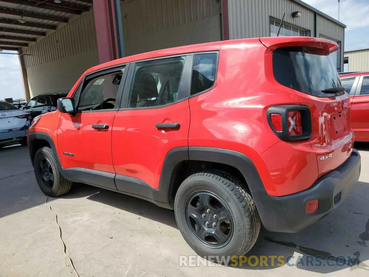 2 Фотография поврежденного автомобиля ZACNJDABXMPN09892 JEEP RENEGADE 2021