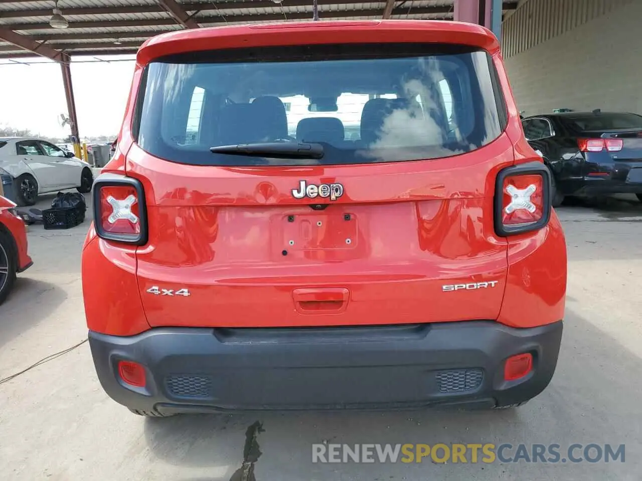 6 Фотография поврежденного автомобиля ZACNJDABXMPN09892 JEEP RENEGADE 2021