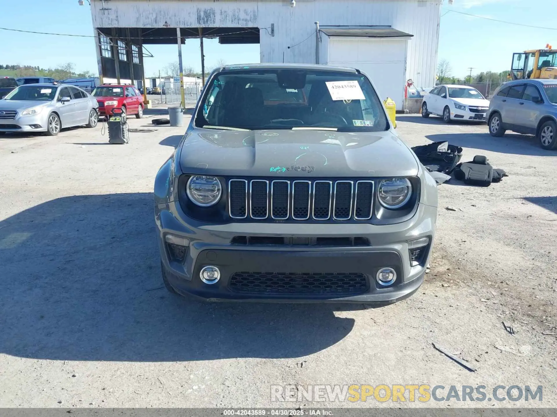 13 Photograph of a damaged car ZACNJDB14MPM34631 JEEP RENEGADE 2021