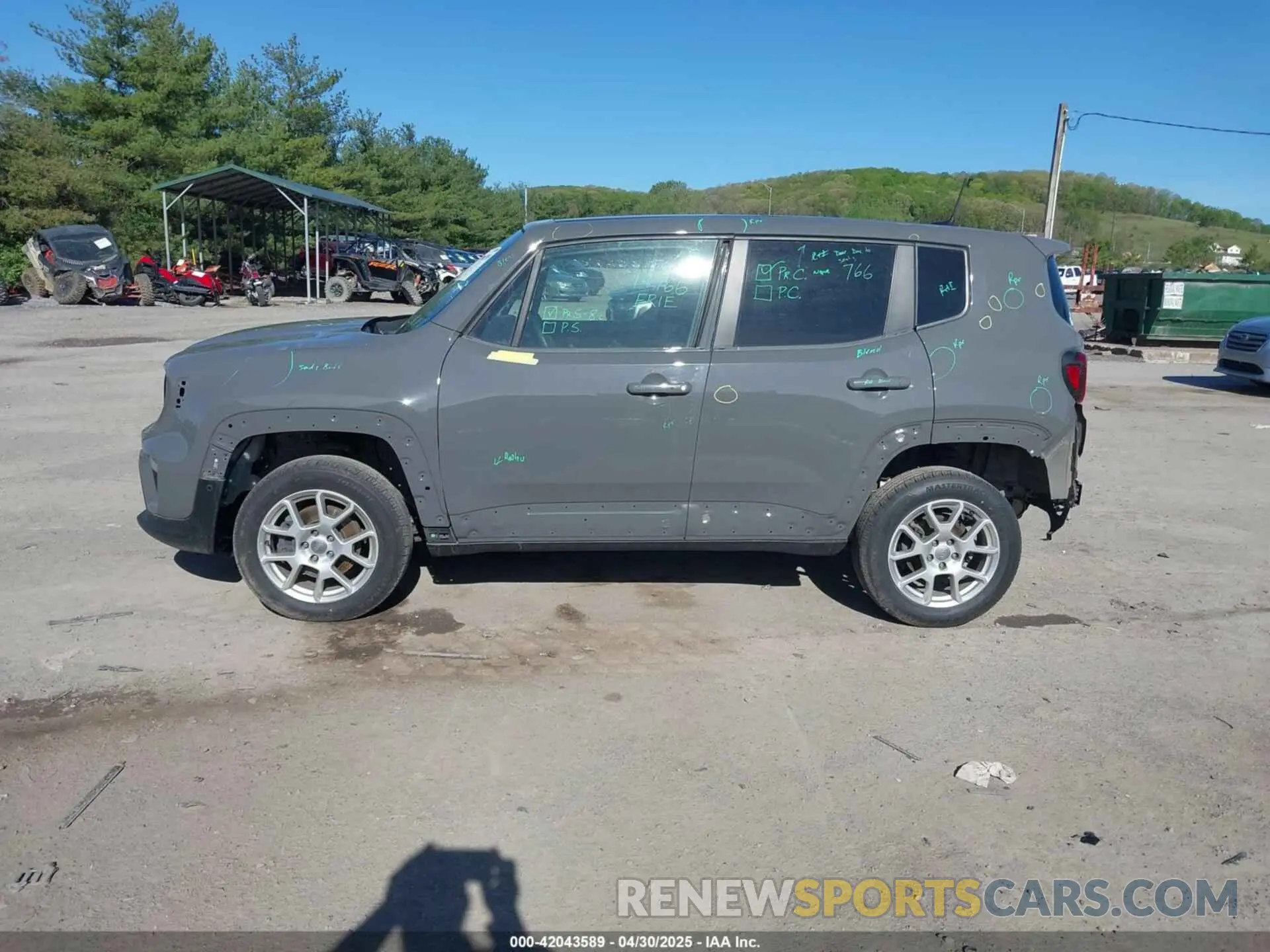 15 Photograph of a damaged car ZACNJDB14MPM34631 JEEP RENEGADE 2021