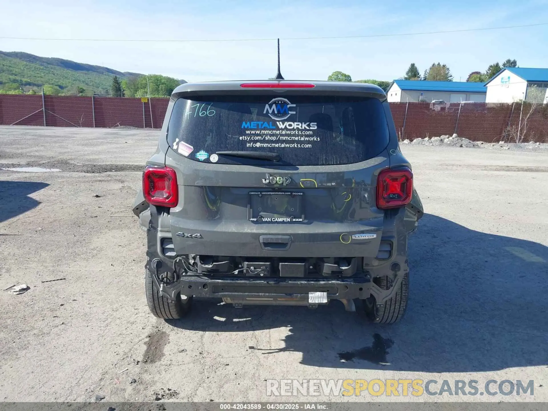 17 Photograph of a damaged car ZACNJDB14MPM34631 JEEP RENEGADE 2021