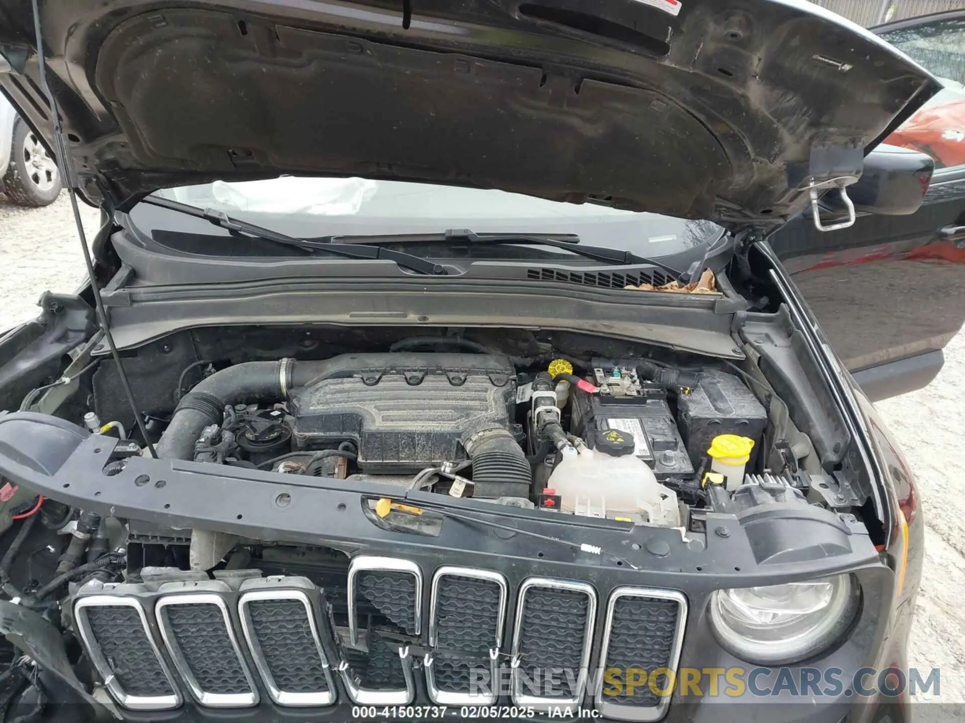 10 Фотография поврежденного автомобиля ZACNJDB16MPN32088 JEEP RENEGADE 2021