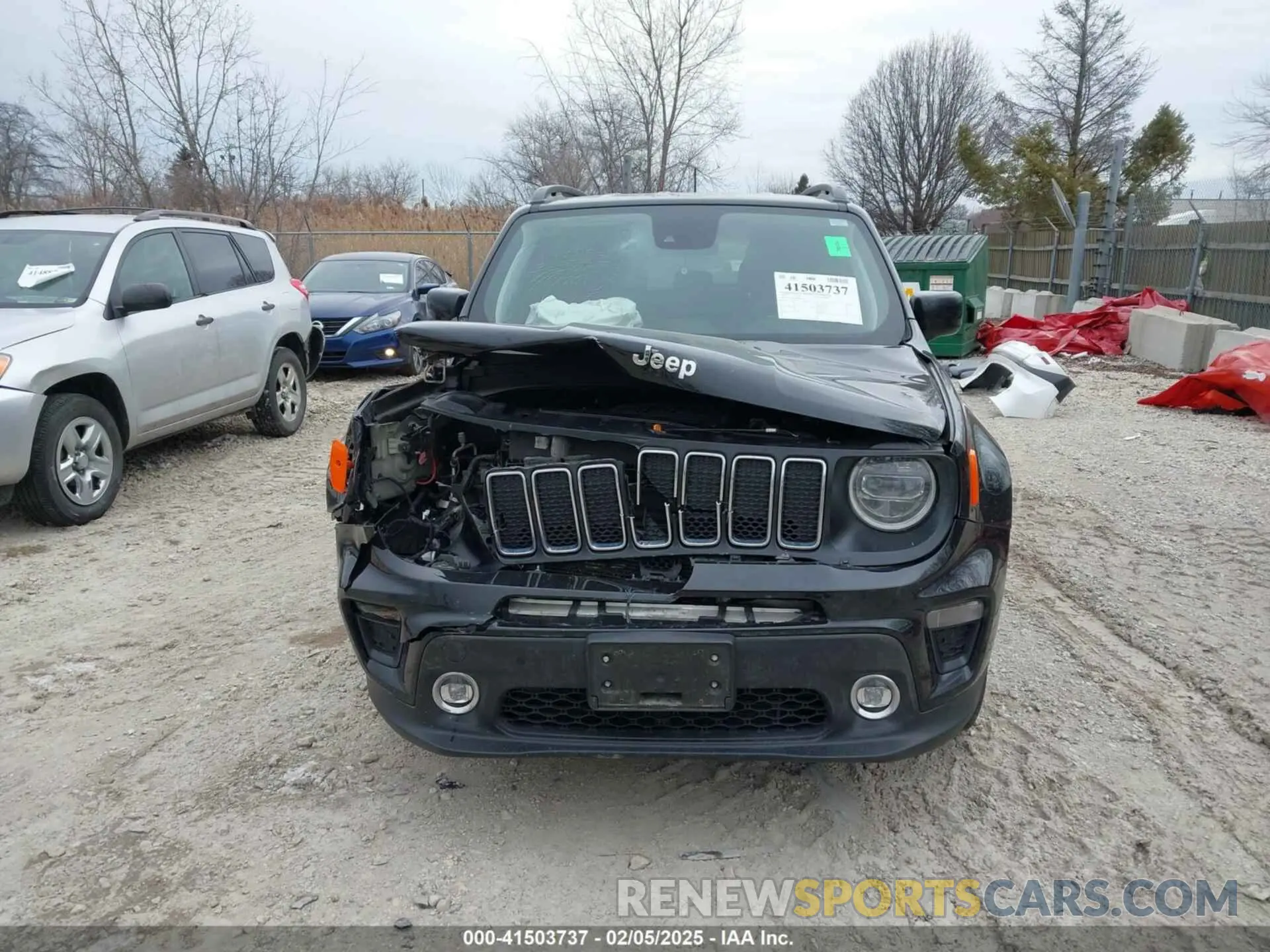 12 Фотография поврежденного автомобиля ZACNJDB16MPN32088 JEEP RENEGADE 2021