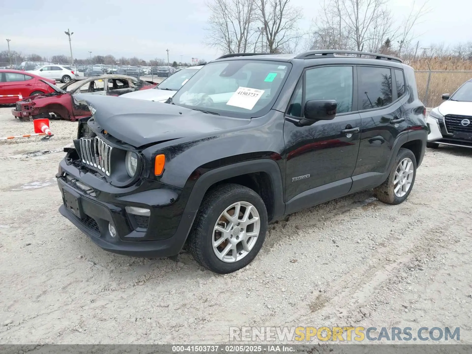 2 Фотография поврежденного автомобиля ZACNJDB16MPN32088 JEEP RENEGADE 2021