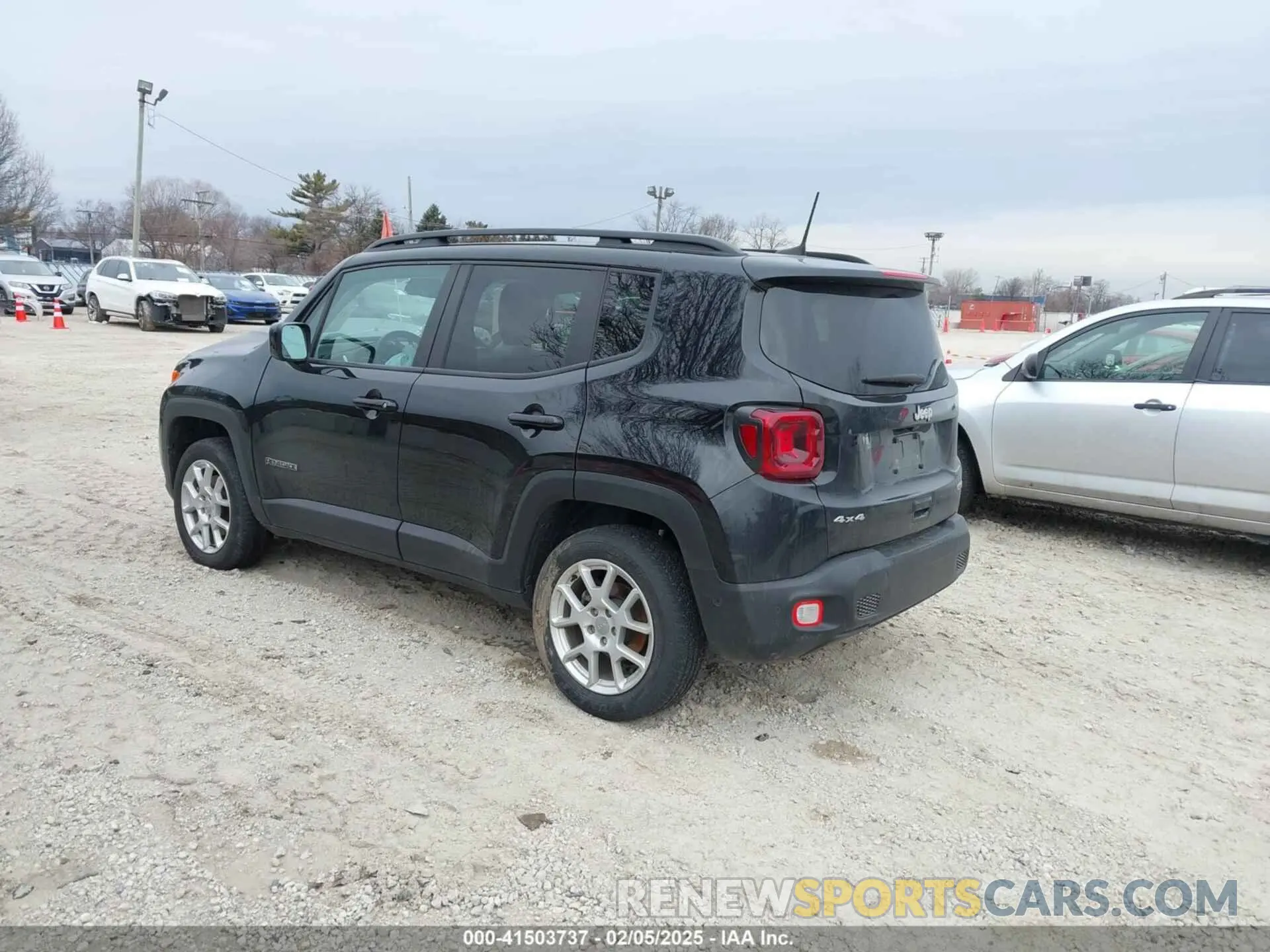 3 Фотография поврежденного автомобиля ZACNJDB16MPN32088 JEEP RENEGADE 2021