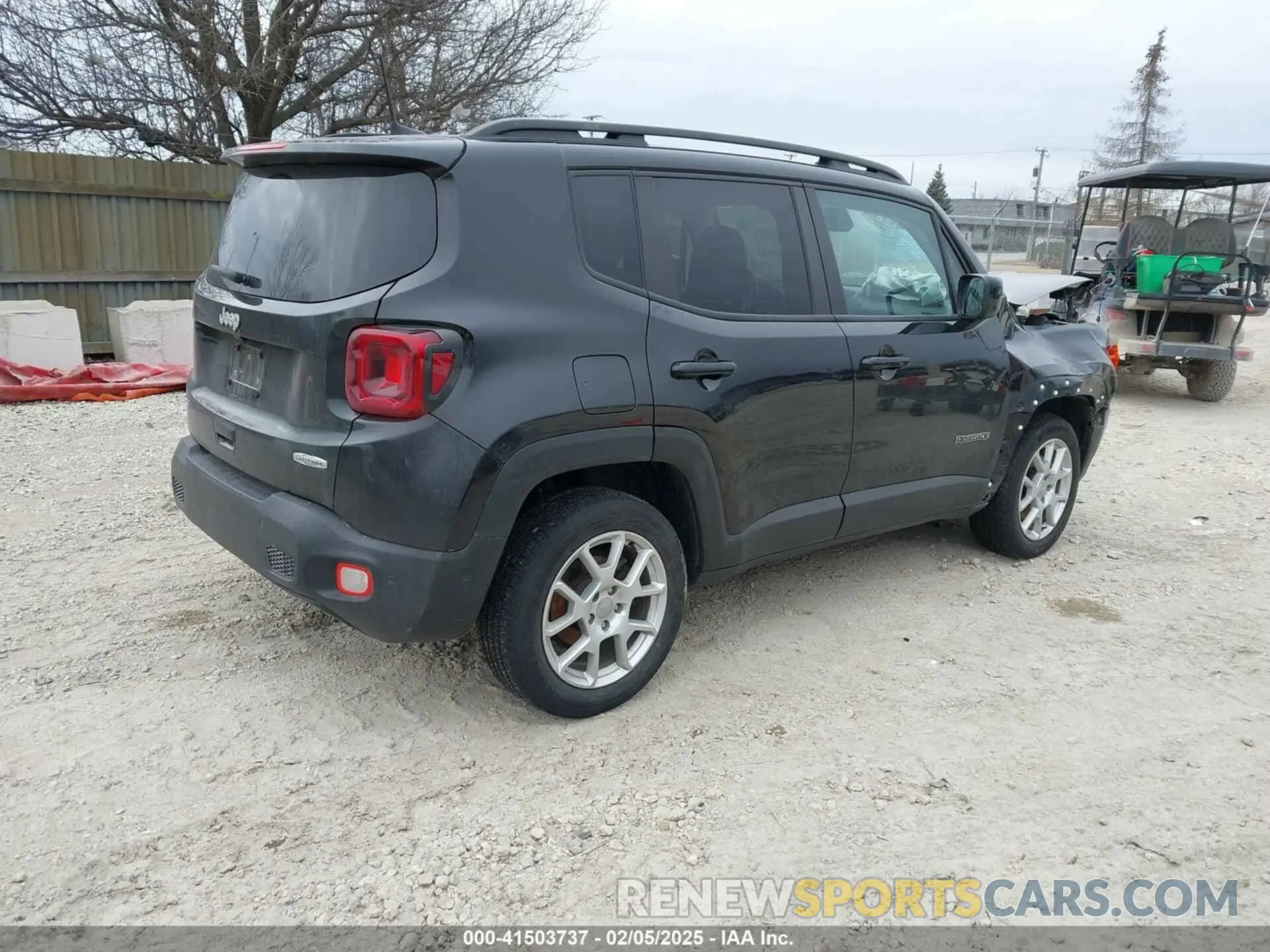 4 Фотография поврежденного автомобиля ZACNJDB16MPN32088 JEEP RENEGADE 2021