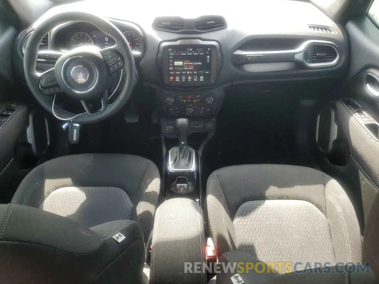 8 Photograph of a damaged car ZACNJDB19MPM29361 JEEP RENEGADE 2021
