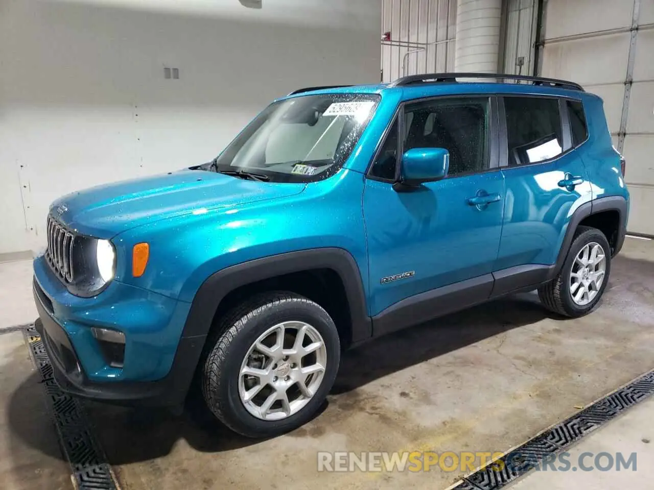 1 Photograph of a damaged car ZACNJDB1XMPN33454 JEEP RENEGADE 2021