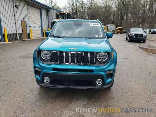 14 Photograph of a damaged car ZACNJDB1XMPN33454 JEEP RENEGADE 2021