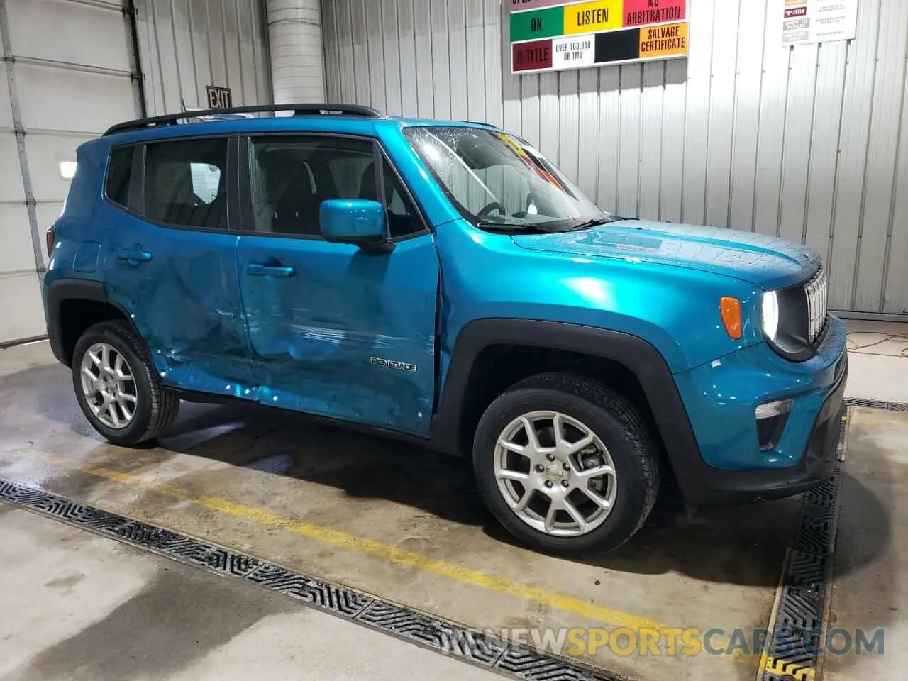 4 Photograph of a damaged car ZACNJDB1XMPN33454 JEEP RENEGADE 2021