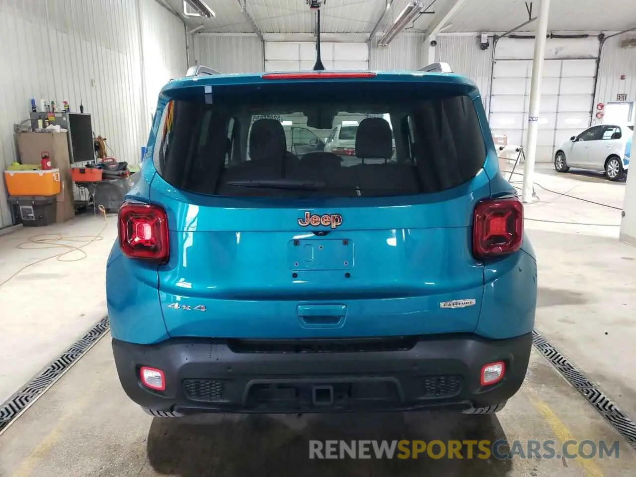6 Photograph of a damaged car ZACNJDB1XMPN33454 JEEP RENEGADE 2021