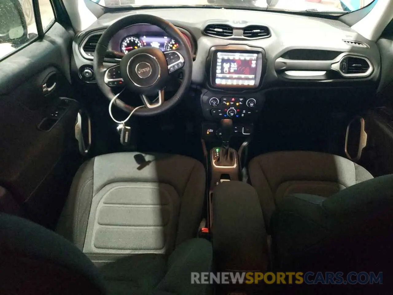 8 Photograph of a damaged car ZACNJDB1XMPN33454 JEEP RENEGADE 2021