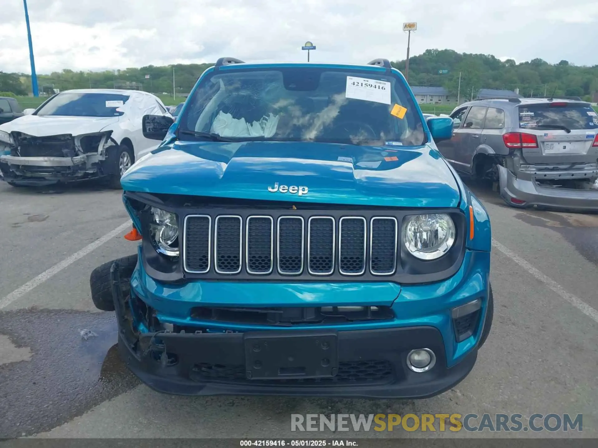 12 Фотография поврежденного автомобиля ZACNJDBB0MPM39978 JEEP RENEGADE 2021