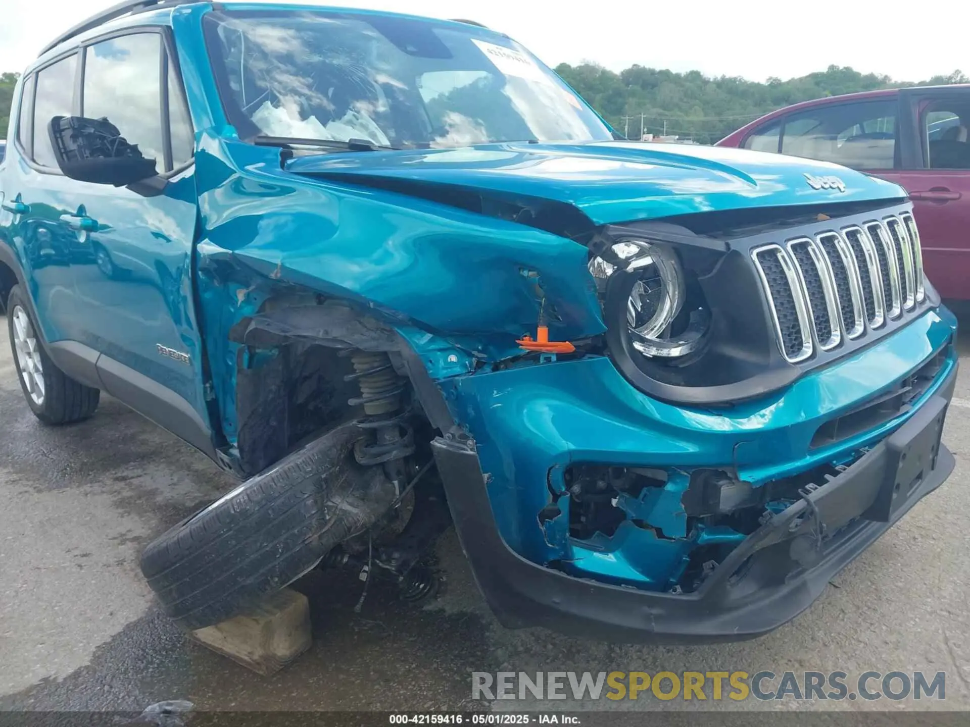 6 Фотография поврежденного автомобиля ZACNJDBB0MPM39978 JEEP RENEGADE 2021