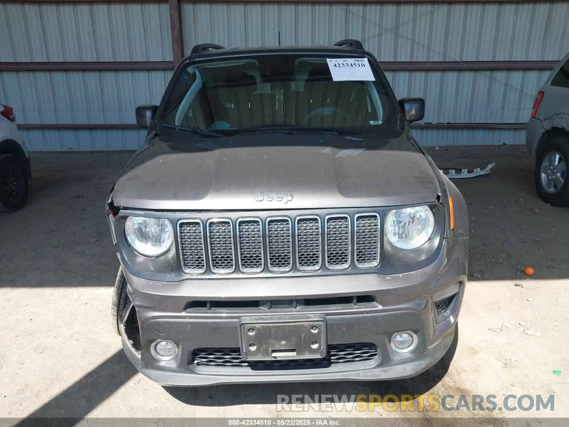 13 Photograph of a damaged car ZACNJDBB0MPN08135 JEEP RENEGADE 2021