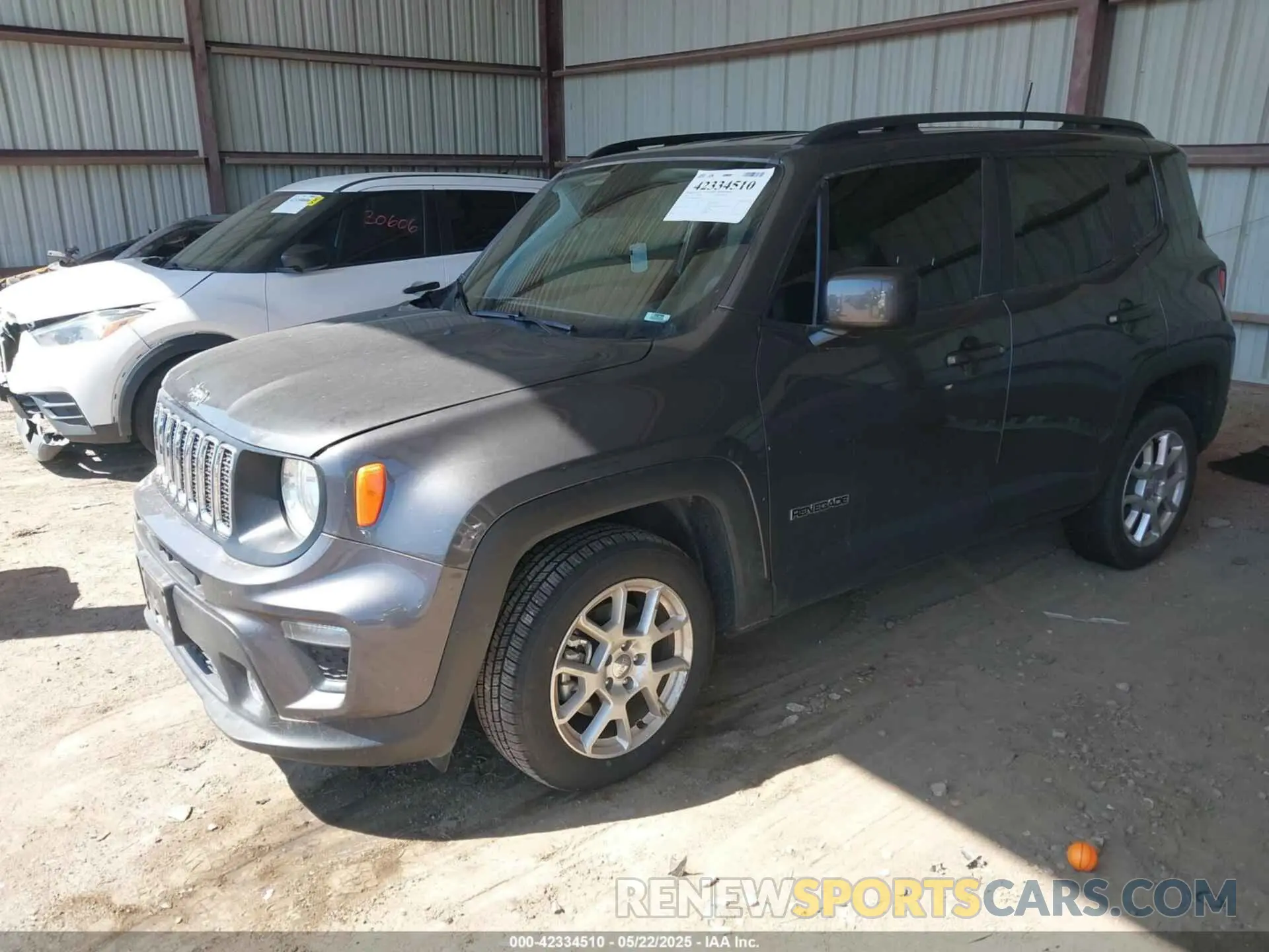 2 Photograph of a damaged car ZACNJDBB0MPN08135 JEEP RENEGADE 2021