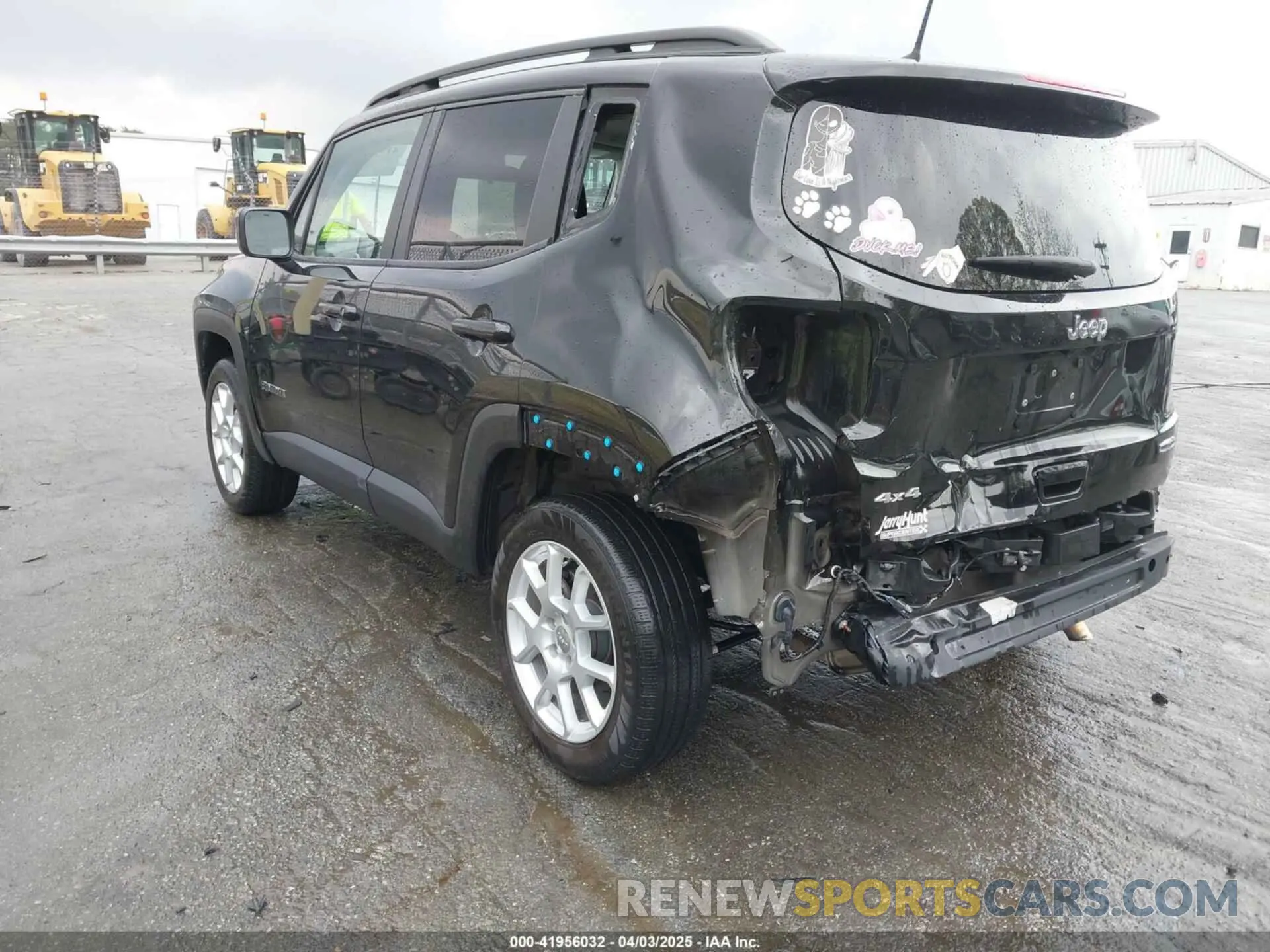 3 Photograph of a damaged car ZACNJDBB1MPN30757 JEEP RENEGADE 2021