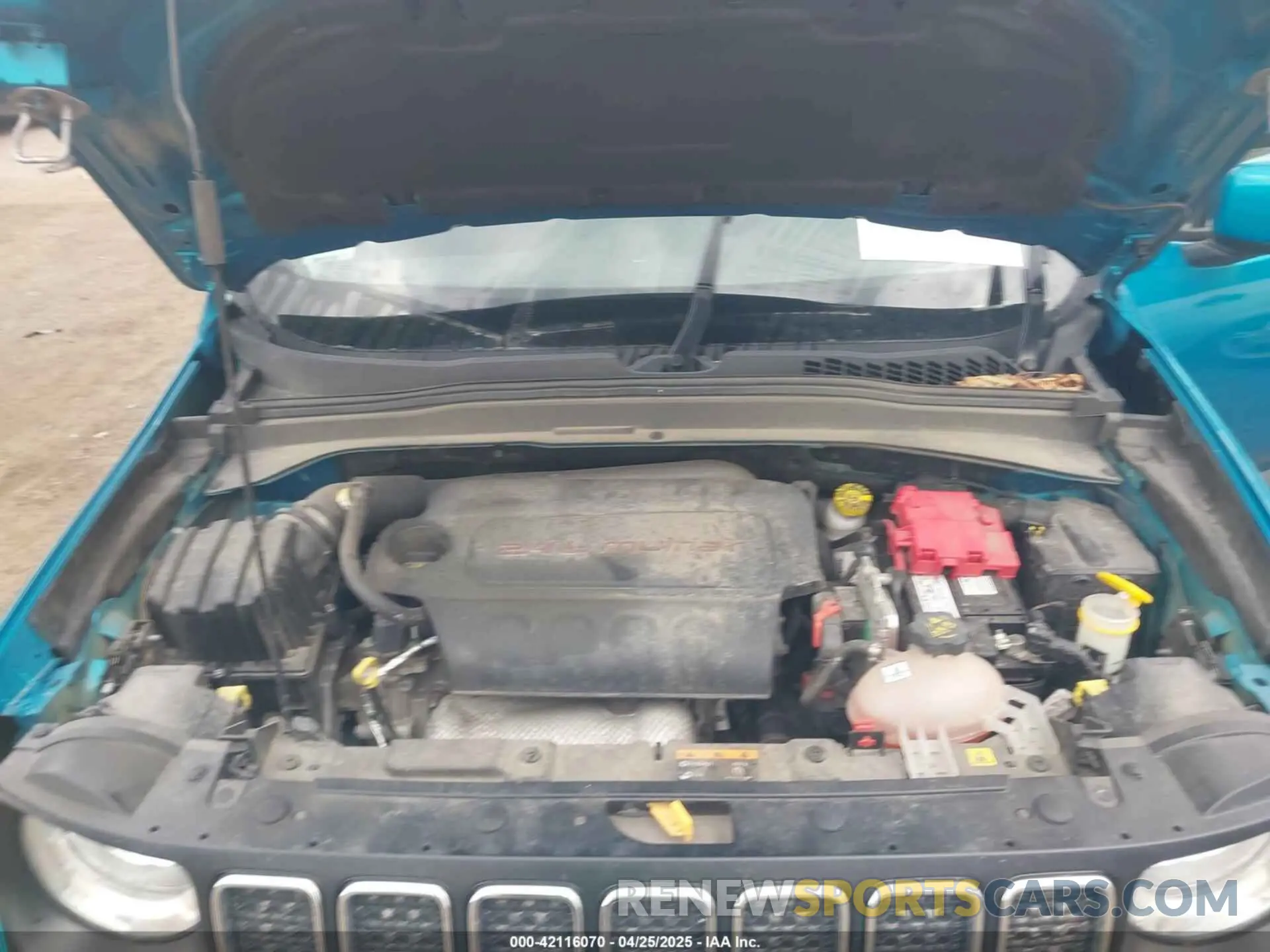 10 Photograph of a damaged car ZACNJDBB2MPM72609 JEEP RENEGADE 2021