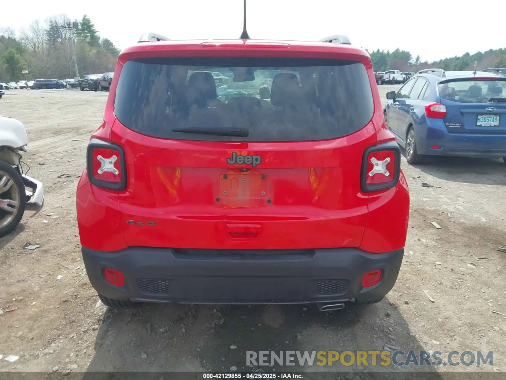 16 Photograph of a damaged car ZACNJDBB2MPM77874 JEEP RENEGADE 2021