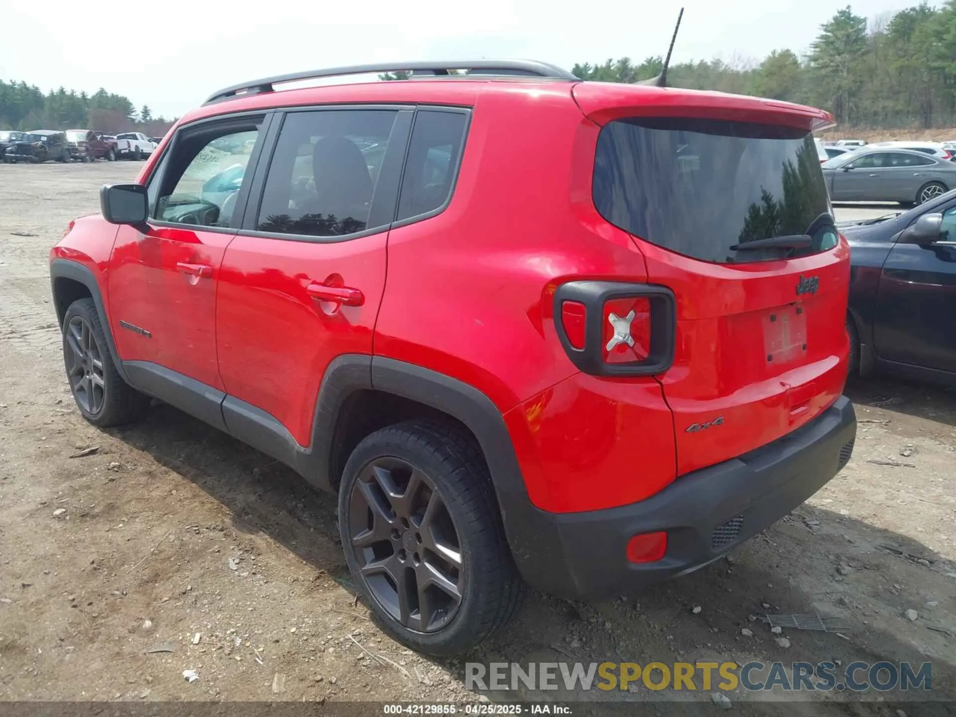 3 Photograph of a damaged car ZACNJDBB2MPM77874 JEEP RENEGADE 2021