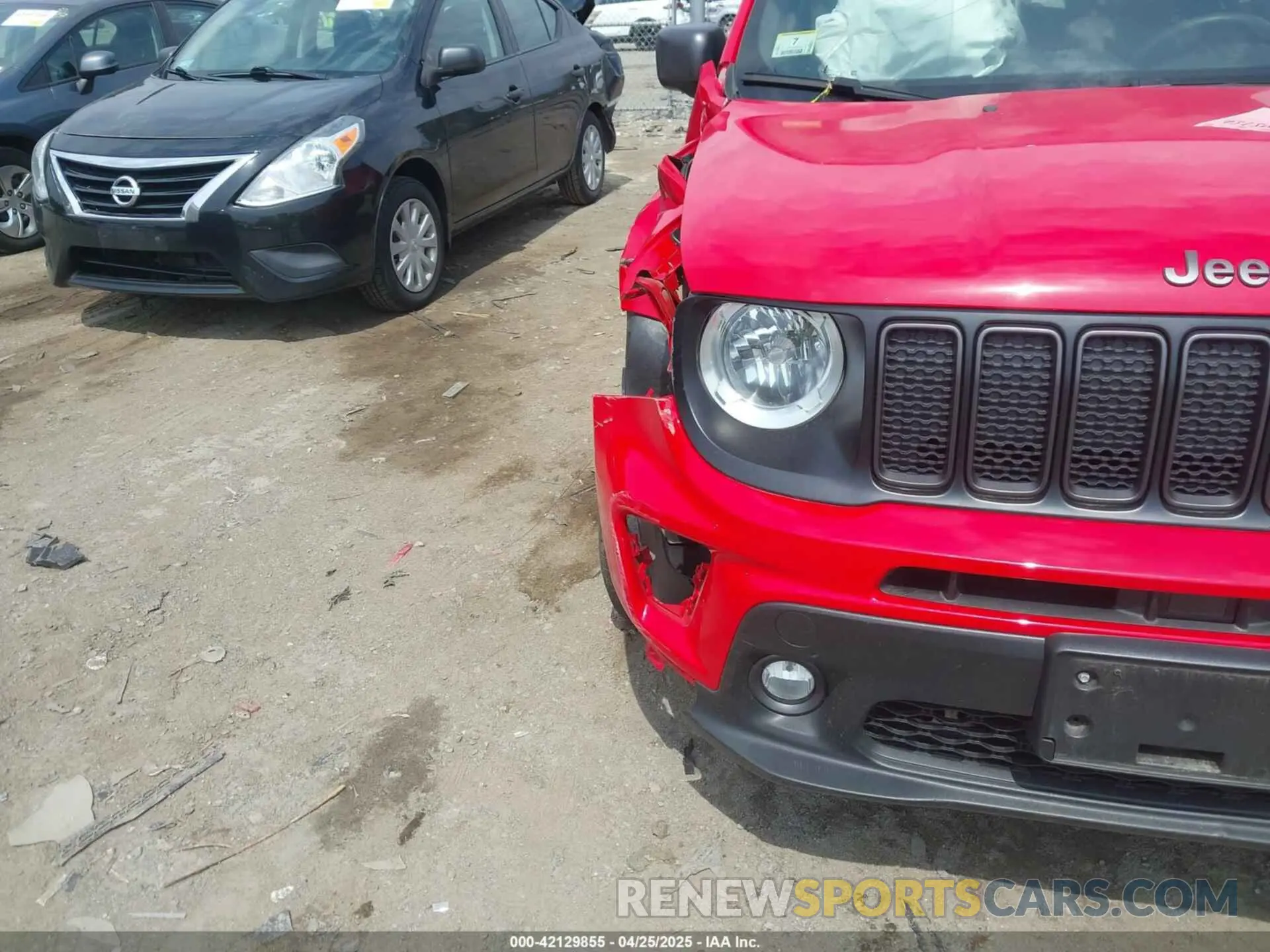 6 Photograph of a damaged car ZACNJDBB2MPM77874 JEEP RENEGADE 2021