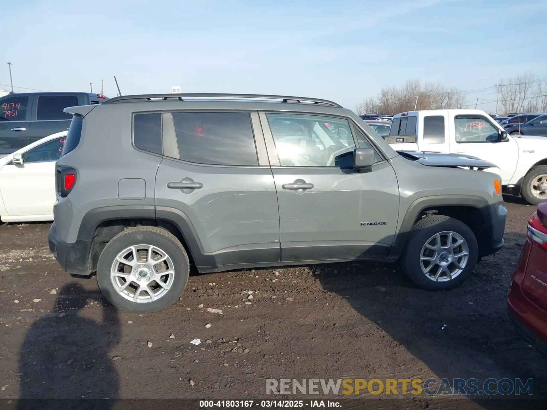 13 Photograph of a damaged car ZACNJDBB3MPN22076 JEEP RENEGADE 2021