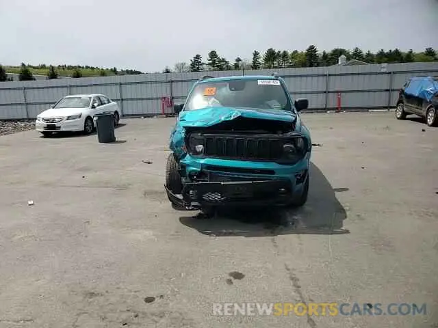 14 Photograph of a damaged car ZACNJDBB3MPN31456 JEEP RENEGADE 2021