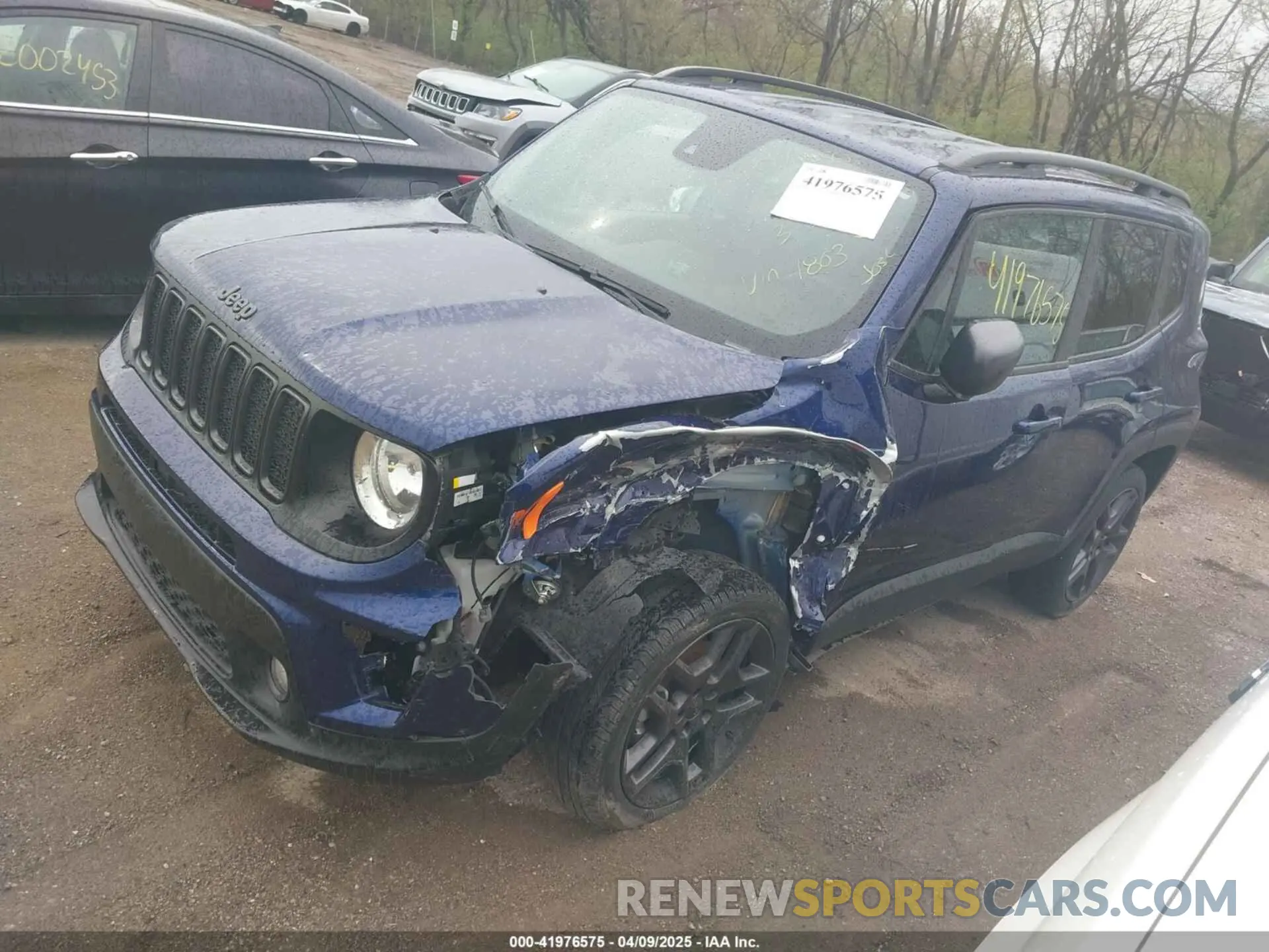2 Фотография поврежденного автомобиля ZACNJDBB4MPM71803 JEEP RENEGADE 2021