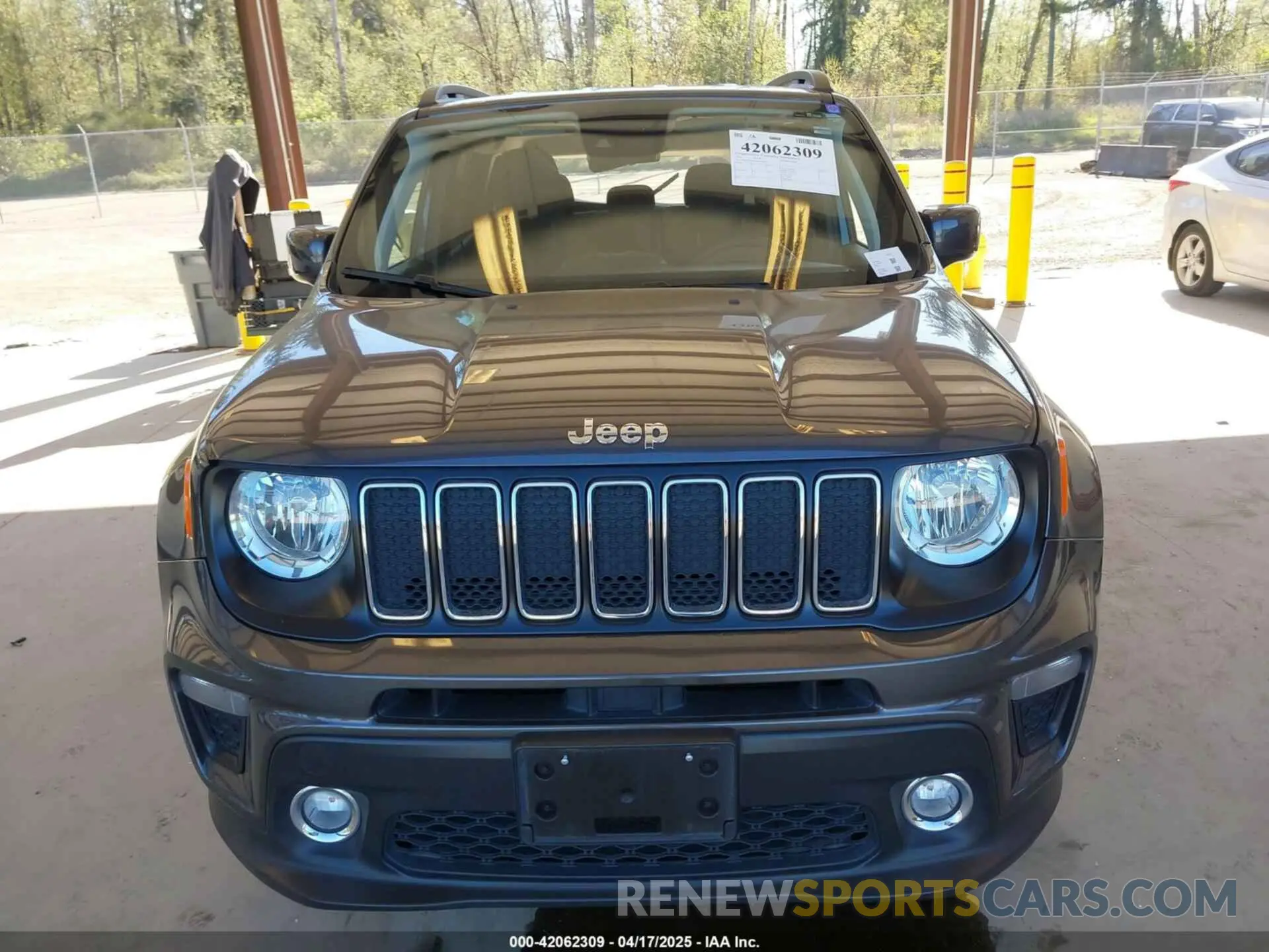 11 Photograph of a damaged car ZACNJDBB4MPN14004 JEEP RENEGADE 2021