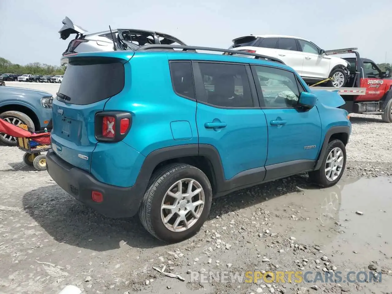3 Photograph of a damaged car ZACNJDBB5MPM47526 JEEP RENEGADE 2021