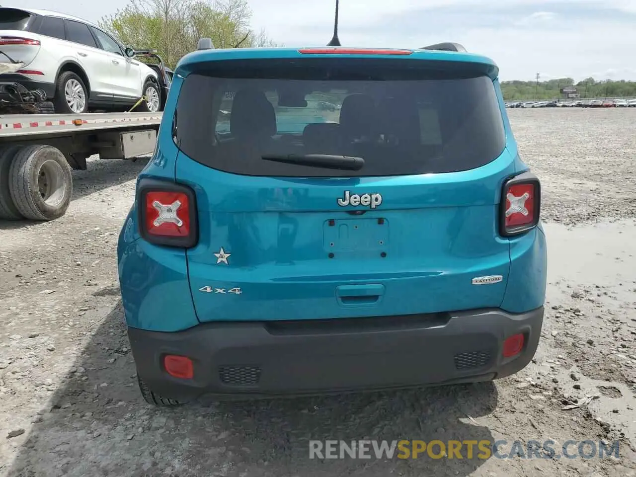6 Photograph of a damaged car ZACNJDBB5MPM47526 JEEP RENEGADE 2021