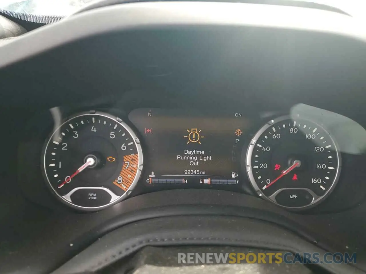 9 Photograph of a damaged car ZACNJDBB5MPM47526 JEEP RENEGADE 2021