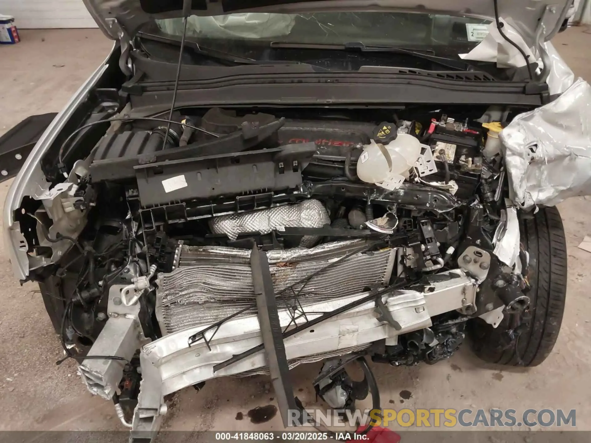 10 Photograph of a damaged car ZACNJDBB5MPM77688 JEEP RENEGADE 2021