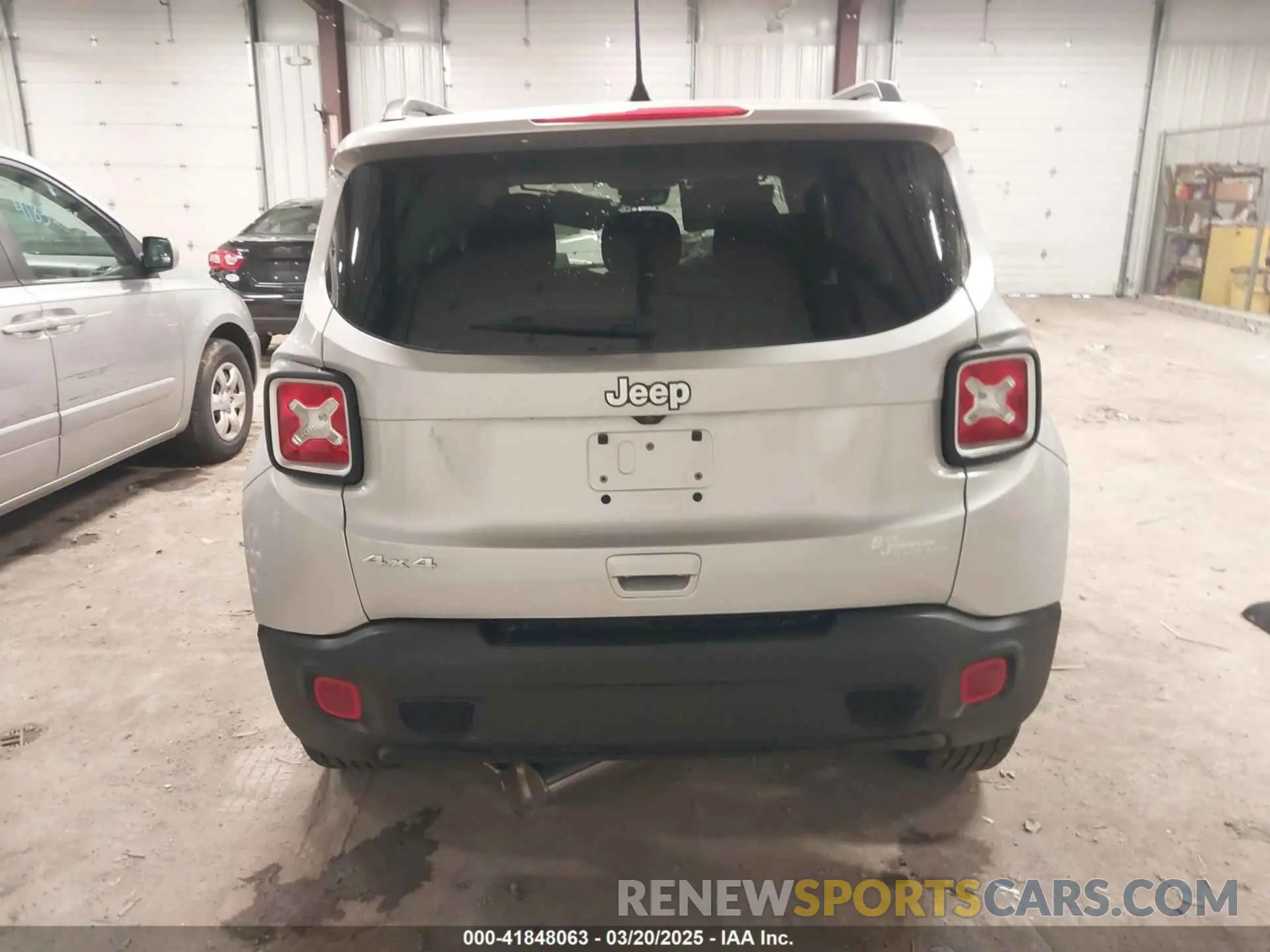 16 Photograph of a damaged car ZACNJDBB5MPM77688 JEEP RENEGADE 2021
