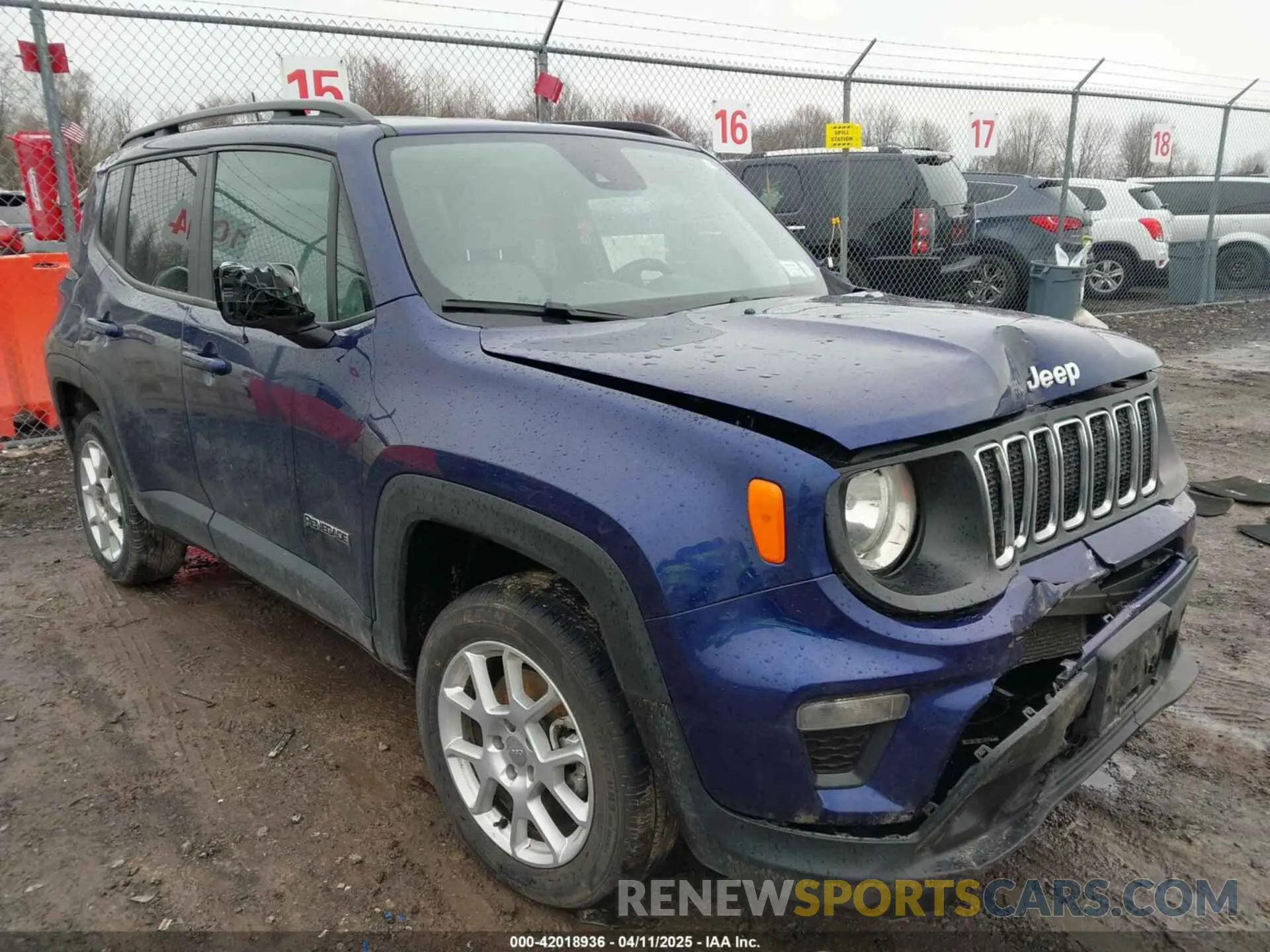 1 Фотография поврежденного автомобиля ZACNJDBB5MPN32608 JEEP RENEGADE 2021