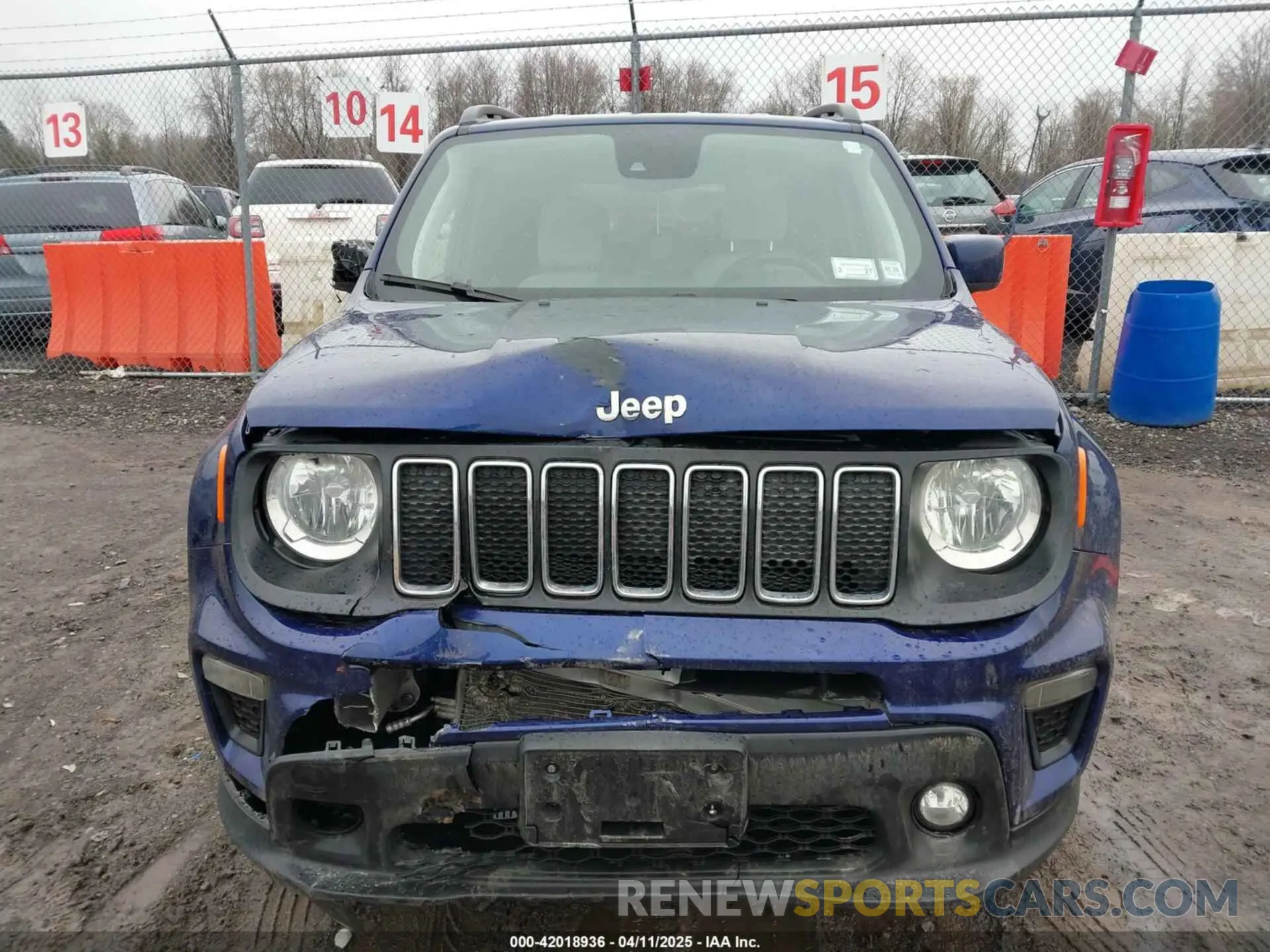 12 Фотография поврежденного автомобиля ZACNJDBB5MPN32608 JEEP RENEGADE 2021