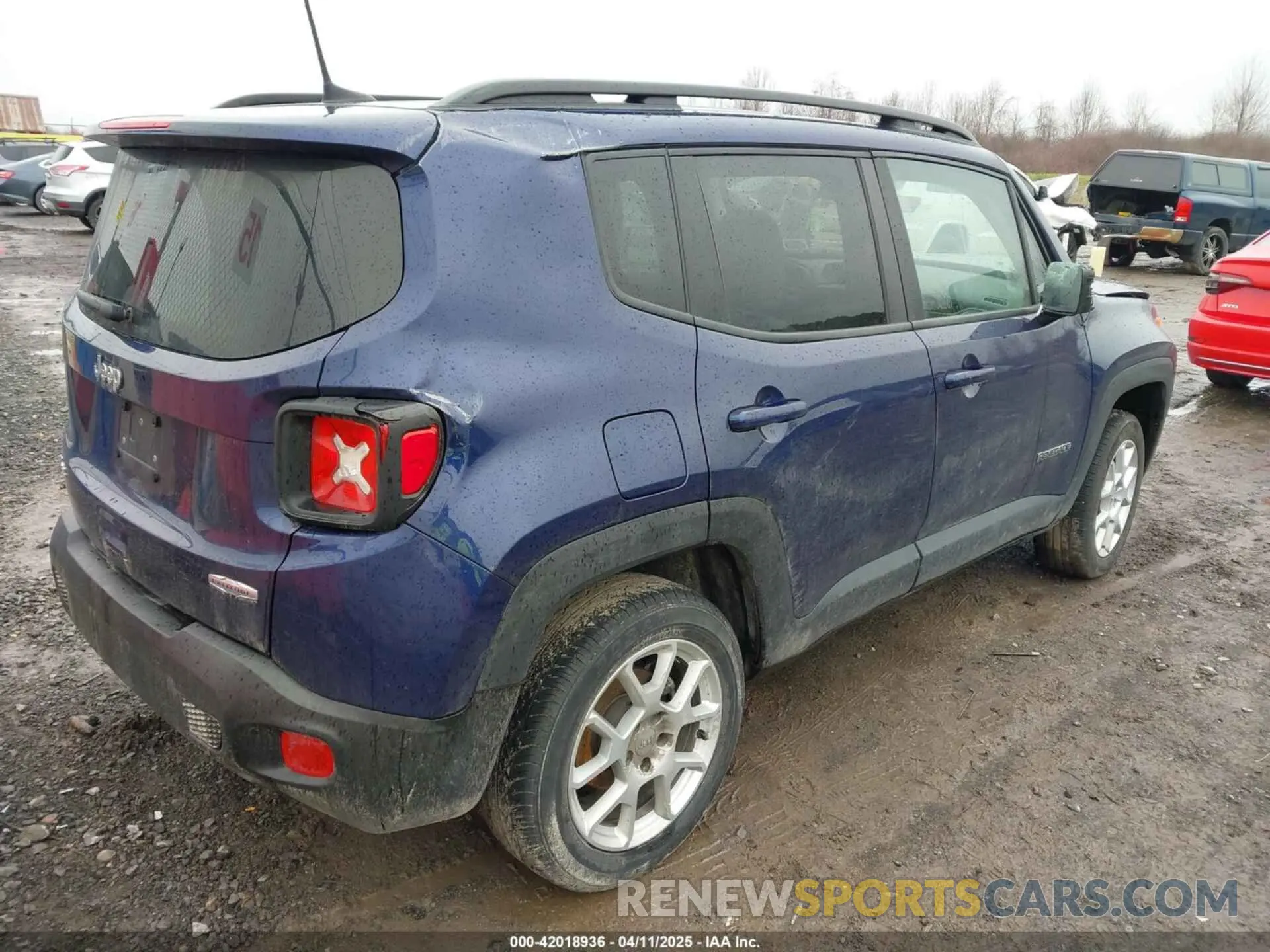 4 Фотография поврежденного автомобиля ZACNJDBB5MPN32608 JEEP RENEGADE 2021