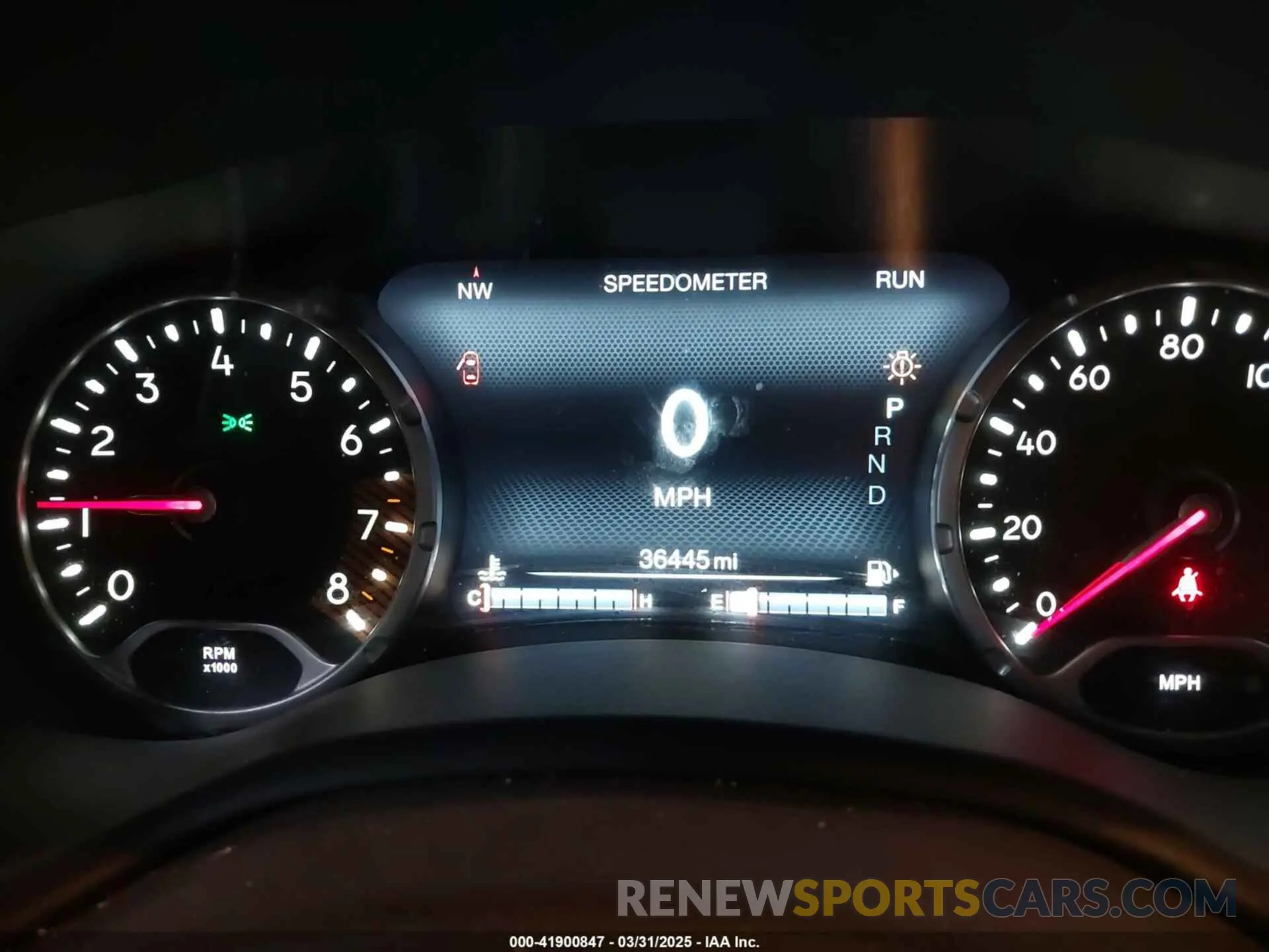 7 Photograph of a damaged car ZACNJDBB6MPM34798 JEEP RENEGADE 2021