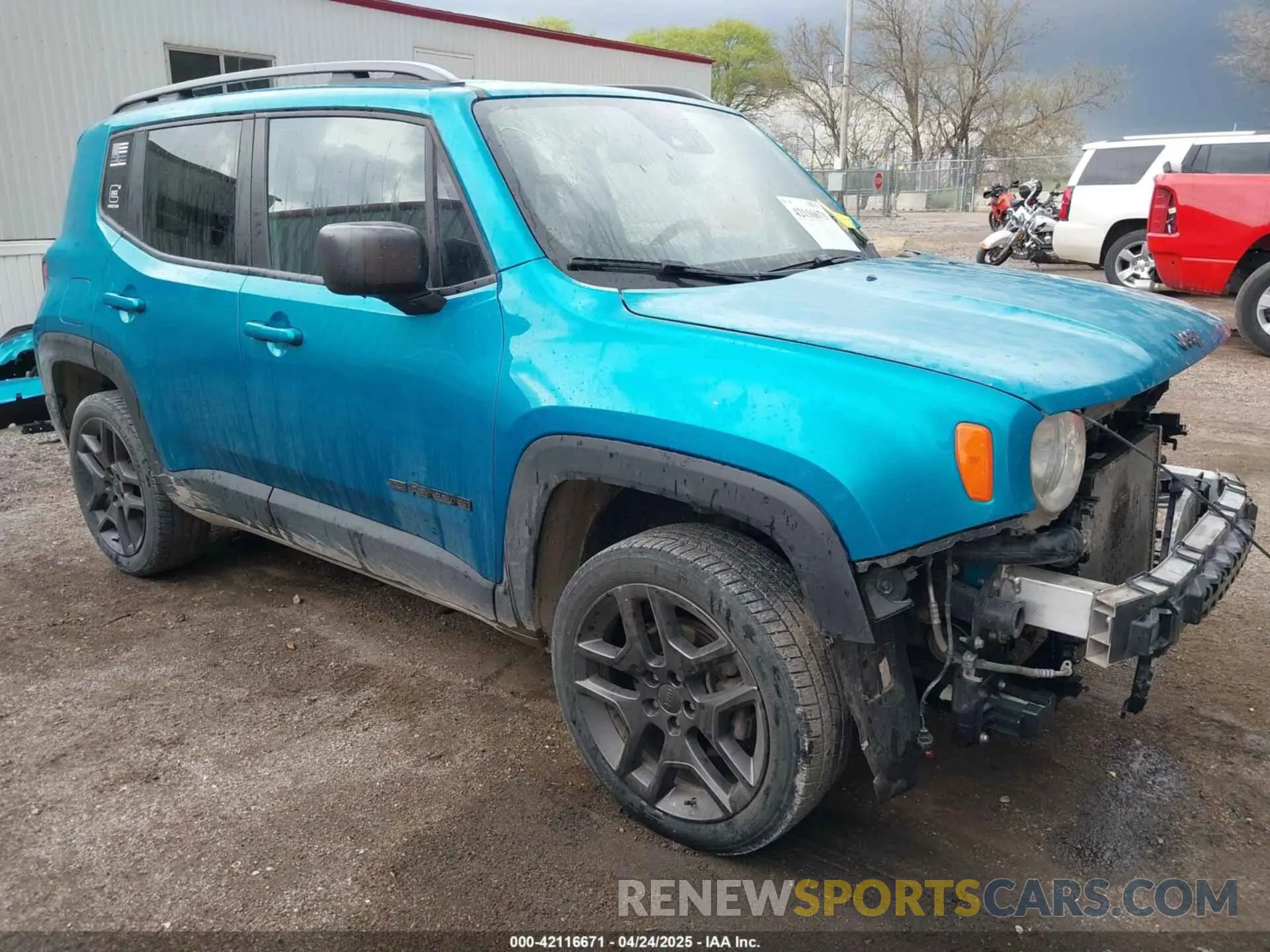 1 Фотография поврежденного автомобиля ZACNJDBB6MPM54176 JEEP RENEGADE 2021