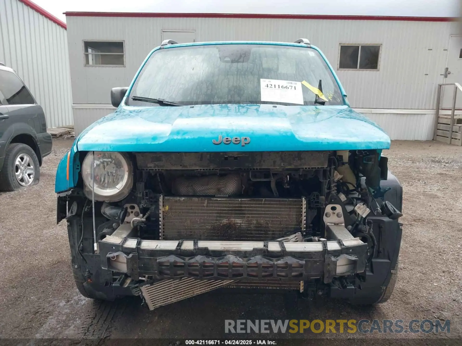 13 Фотография поврежденного автомобиля ZACNJDBB6MPM54176 JEEP RENEGADE 2021