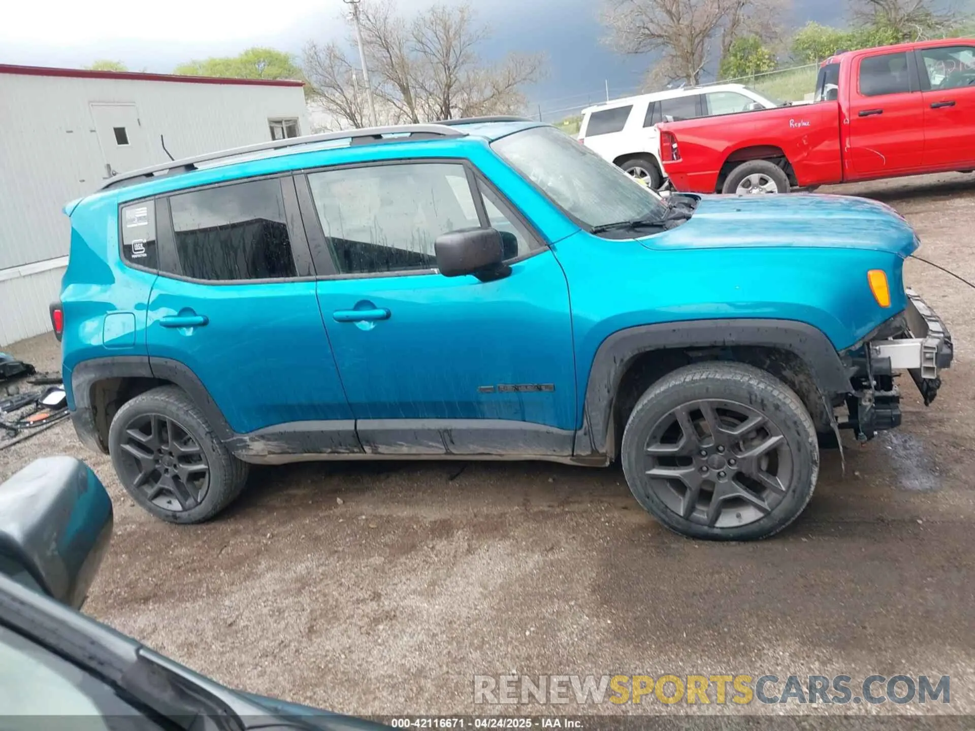 14 Фотография поврежденного автомобиля ZACNJDBB6MPM54176 JEEP RENEGADE 2021