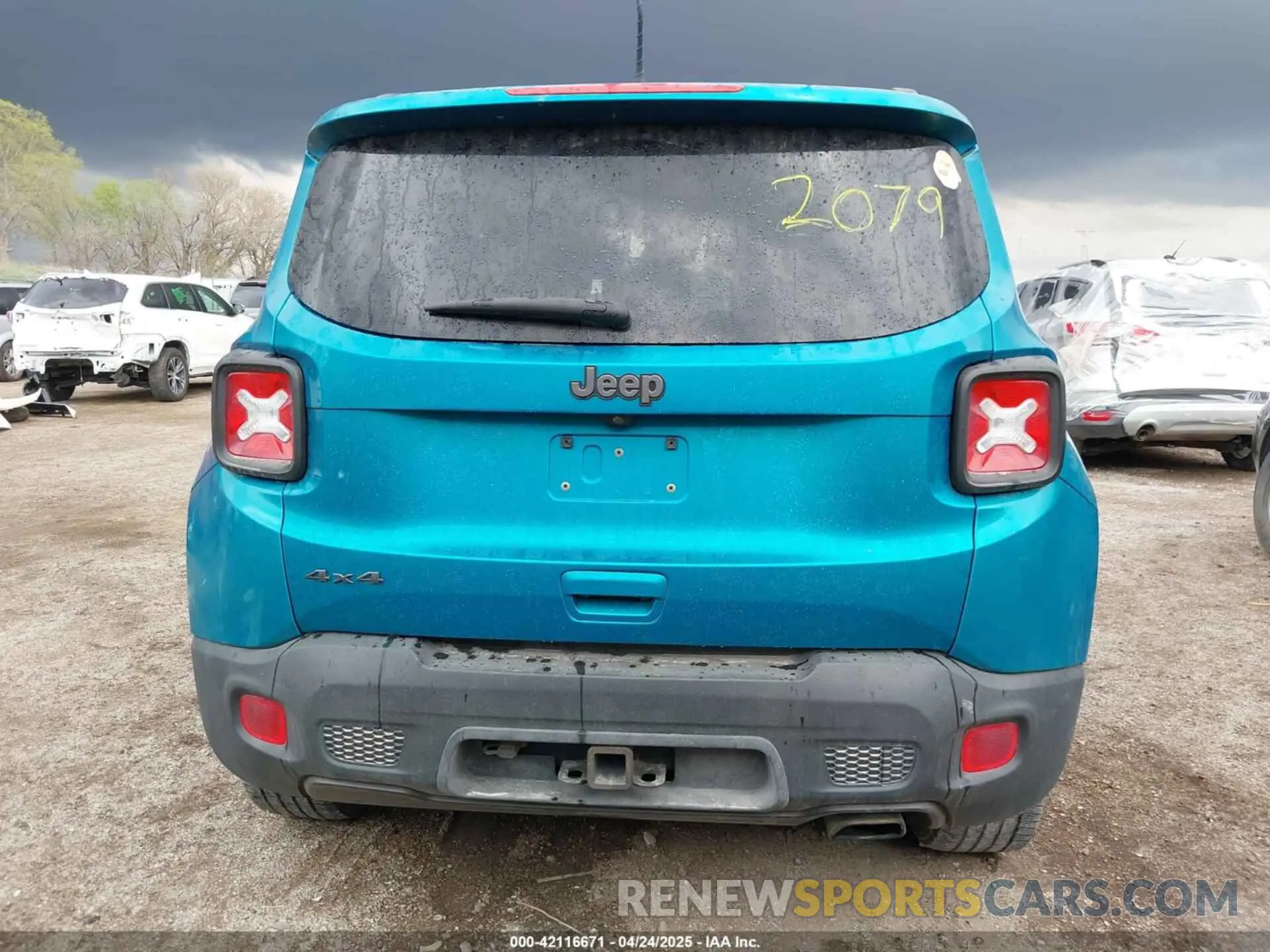 17 Фотография поврежденного автомобиля ZACNJDBB6MPM54176 JEEP RENEGADE 2021