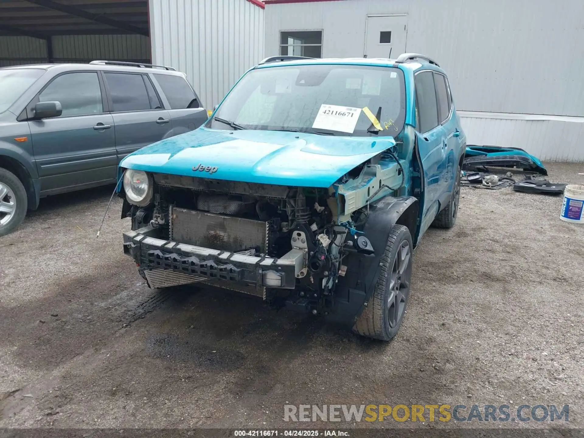 6 Фотография поврежденного автомобиля ZACNJDBB6MPM54176 JEEP RENEGADE 2021