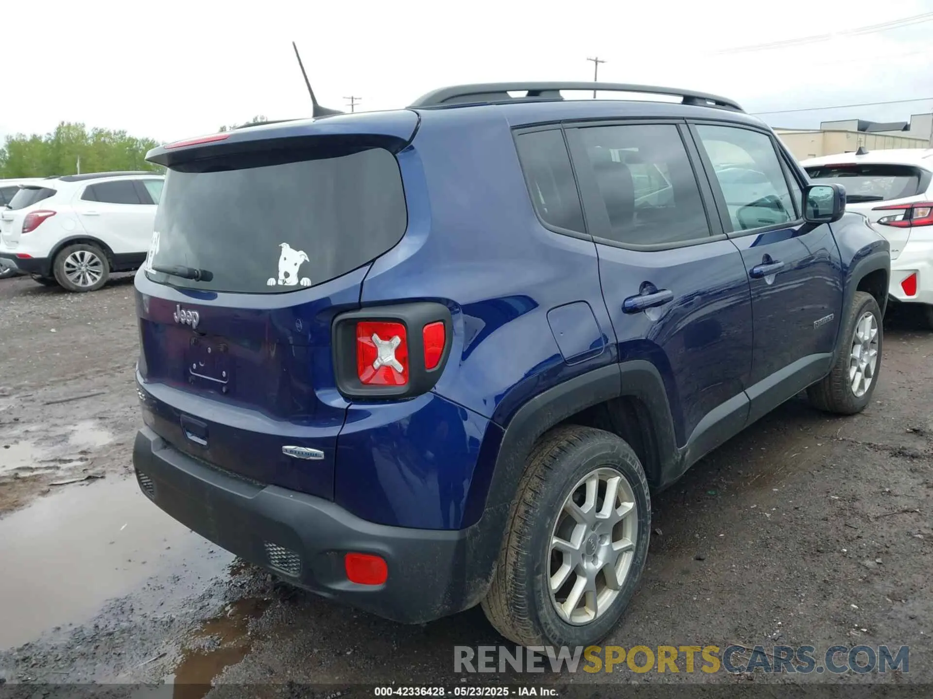 4 Photograph of a damaged car ZACNJDBB6MPN32519 JEEP RENEGADE 2021