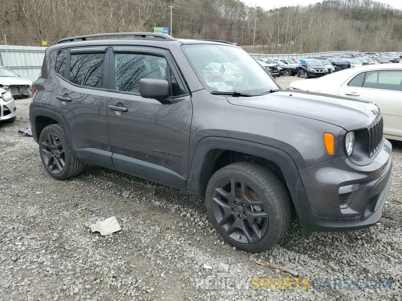 4 Фотография поврежденного автомобиля ZACNJDBB6MPN35310 JEEP RENEGADE 2021